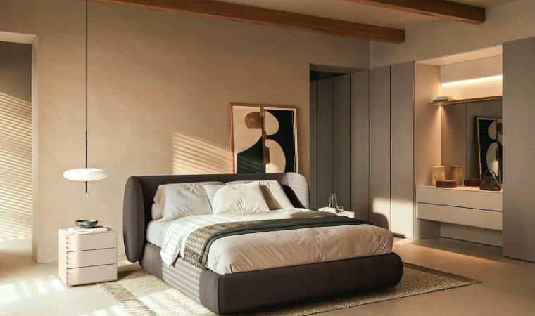 Sangiacomo · cama e mobiliário para zona de dormir